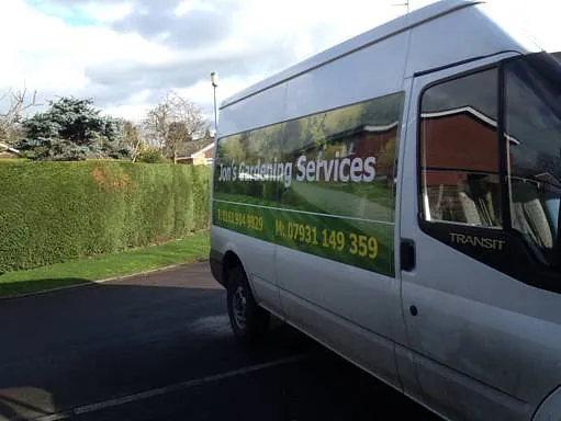 our company van
